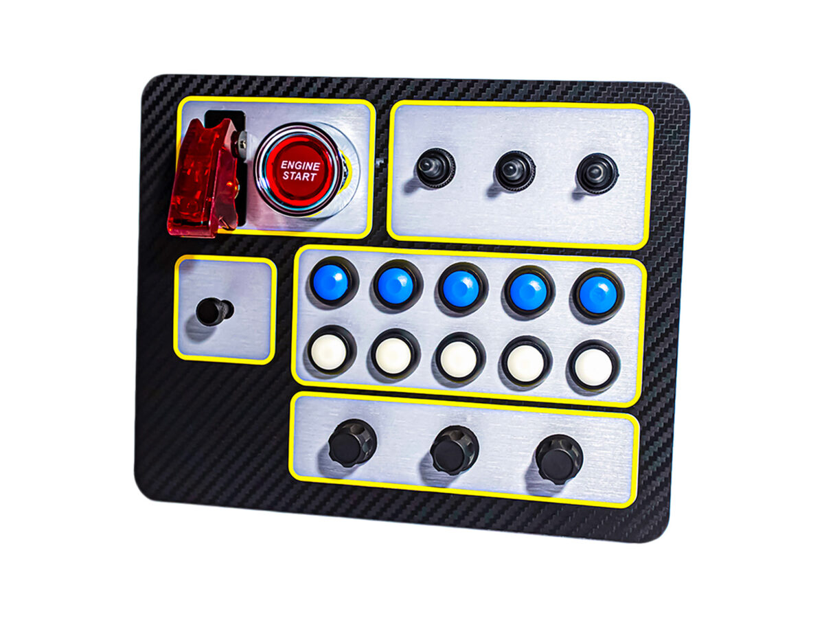 ButtonBox Panel - Kék-fehér verzió
