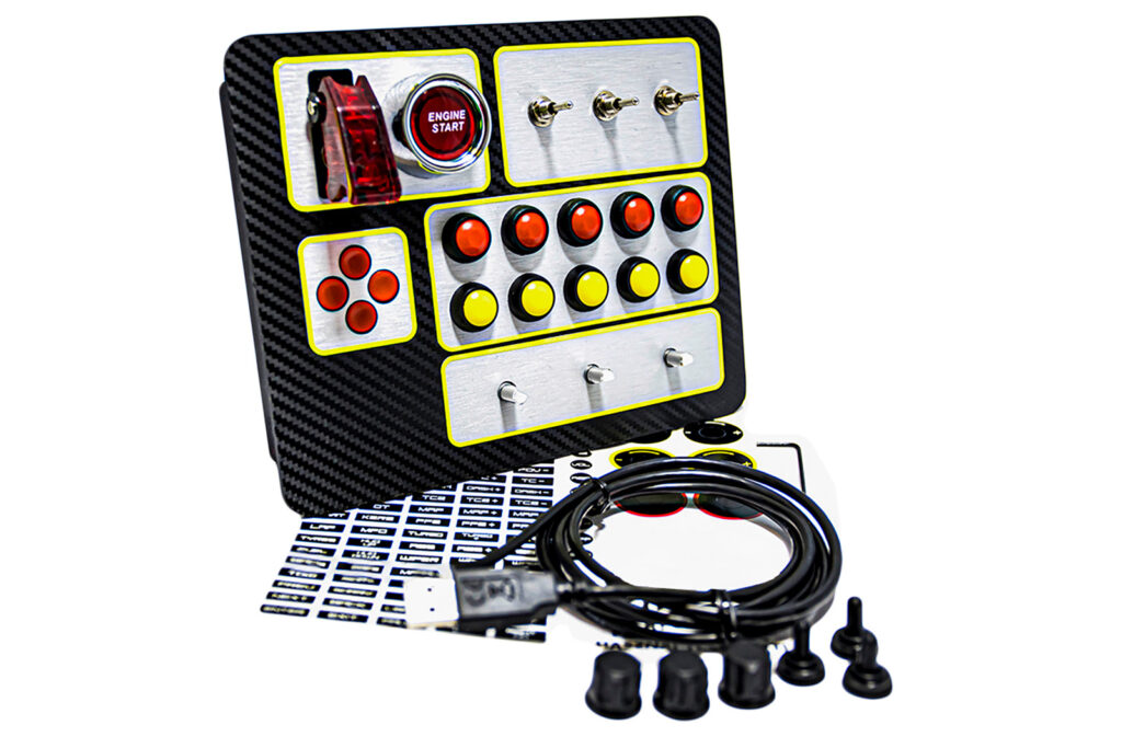 ButtonBox panel - Kiegészítőkkel