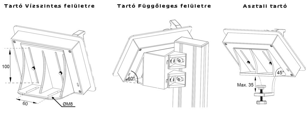 Buttonbox gombpanel - Tartók