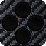 Szimulátor Button Box - DPad-Fekete