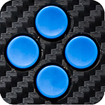 Szimulátor Button Box - DPad-Kék