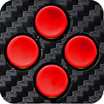 Szimulátor Button Box - DPad-Piros