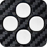 Szimulátor Button Box - DPad-Fehér