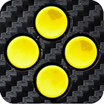Szimulátor Button Box - DPad-Sárga