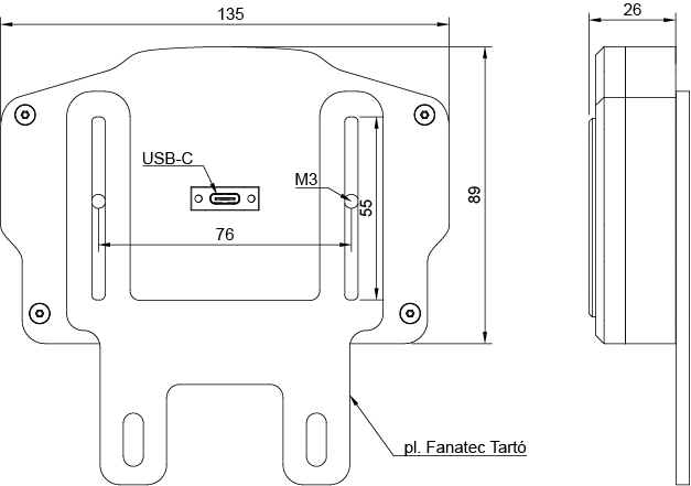 Evo Display 4.0 Pro méretek