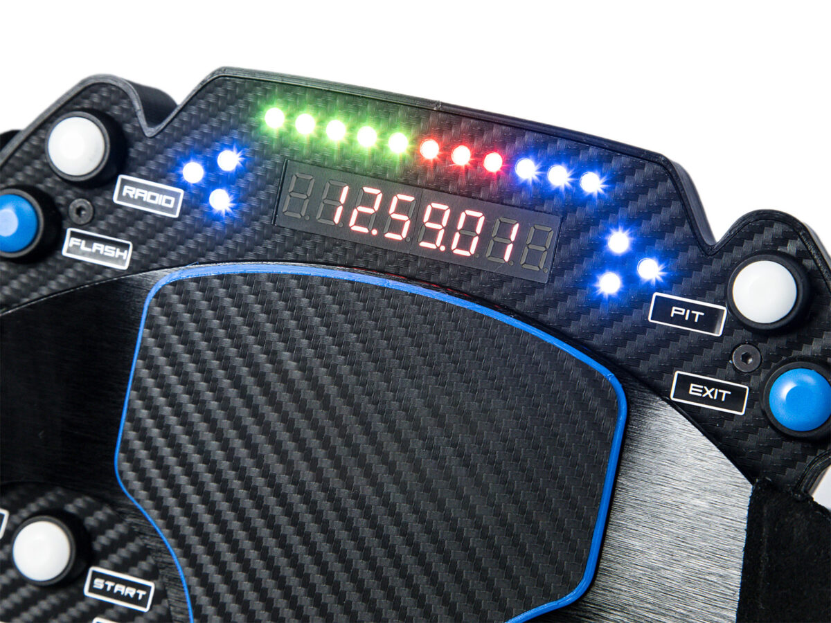 GT szimulátor kormány GT Pro v2 LED-ek és kijelző