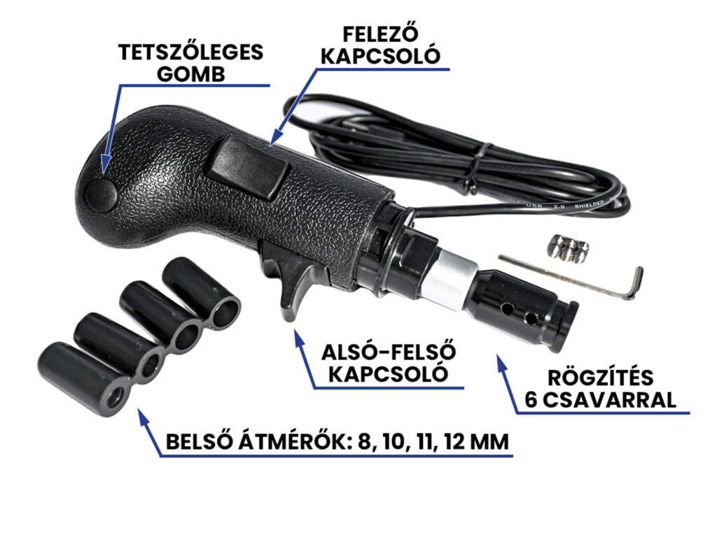 Kamionos váltógomb funkciói